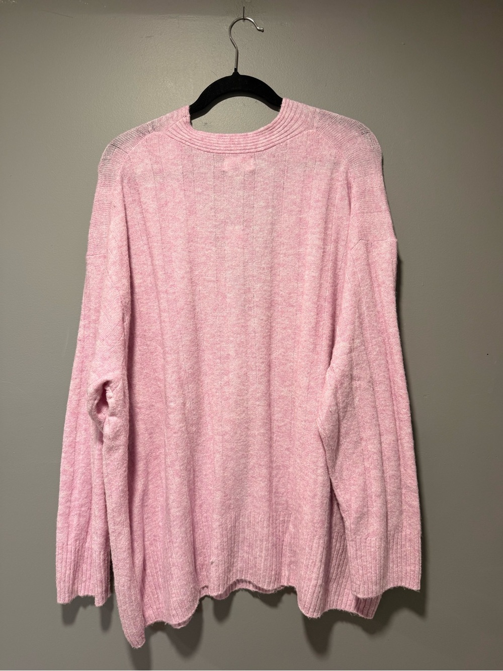 Universal Thread Pink Button-Front Knit Cardigan - Picture 3 of 3